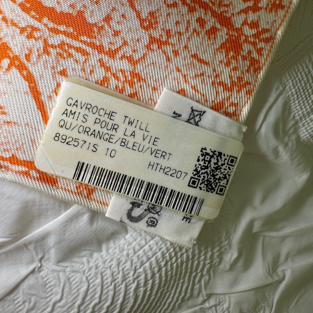 Hermes Amis pour la Vie scarf 45 - Picture 5 of 6